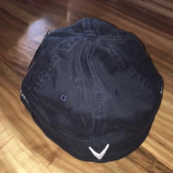 NWT Ahead Callaway Golf Cap Navy with White Letters - Picture 3 of 7